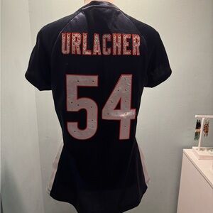 EUC NFL Women's Chicago Bears Urlacher Studded Jersey Small RARE